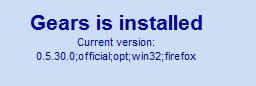 Now Google Gears supports Firefox 3.5.1 Now Google Gears supports Firefox 3.5.1