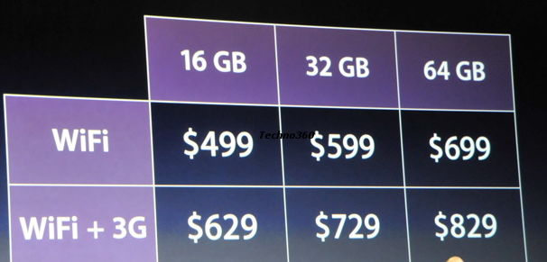Apple iPad Prices