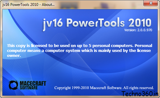 Jv16 Power Tools 2010 full version