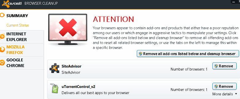 Avast Browser Cleanup For Chrome Mac