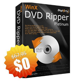 WinX DVD Ripper Platinum V8.22 with full functions Free License