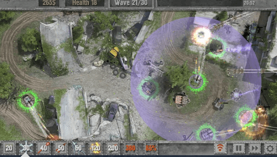 Defense Zone 2 HD Game Play