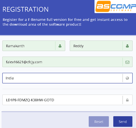 ASCOMP F-Rename Pro Giveaway