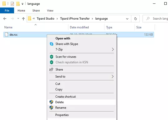 Tipard Software- Change Language to English