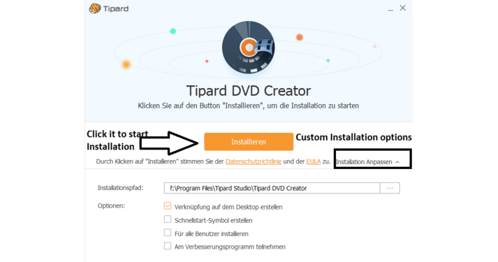 Tipard DVD Creator Full Version License