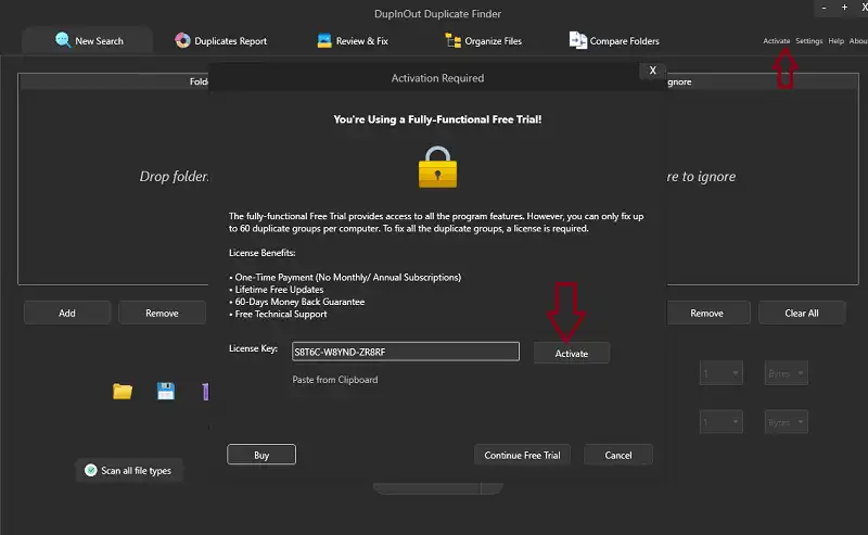 DupInOut Duplicate Finder License Key