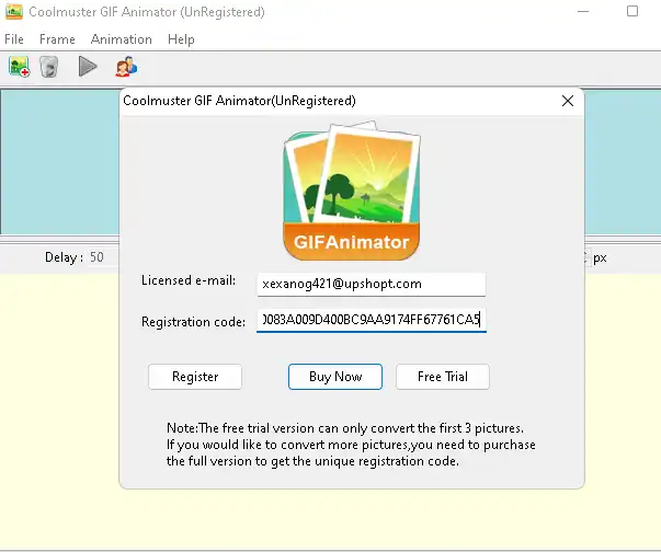 Coolmuster GIF Animator License Code