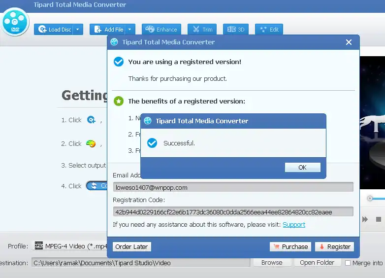 Tipard Total Media Converter License Code
