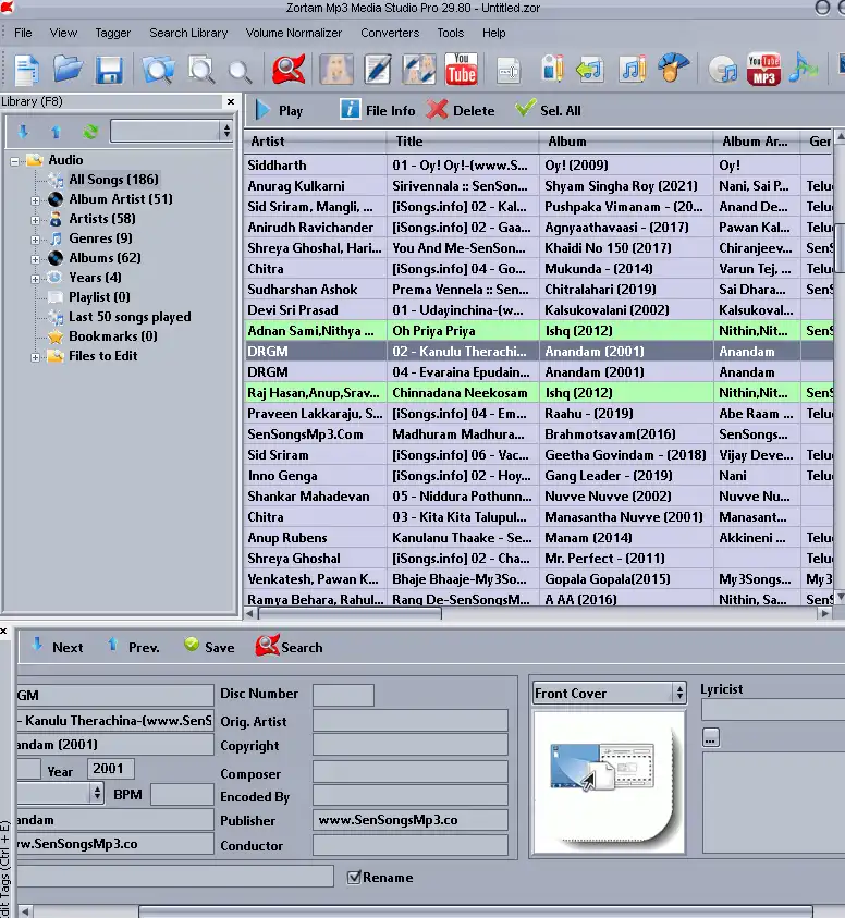 Zortam Mp3 Media Studio