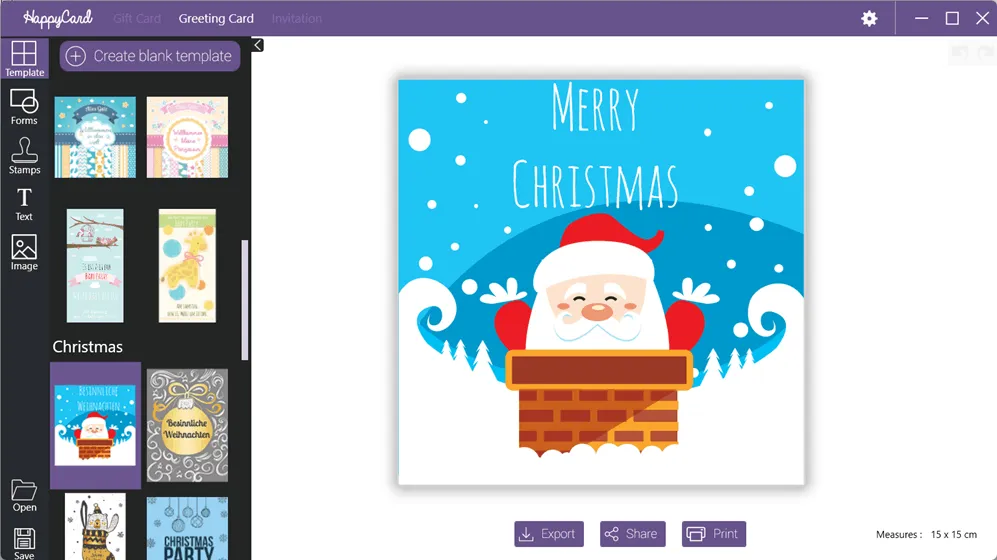 Create greeting cards with HappyCard