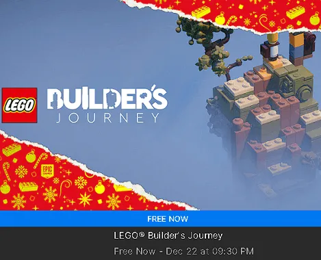 LEGO Builder's Journey PC Game: Free for 24 Hours ($19.99 Value)