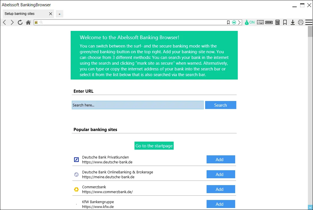 Abelsoft BankingBrowser