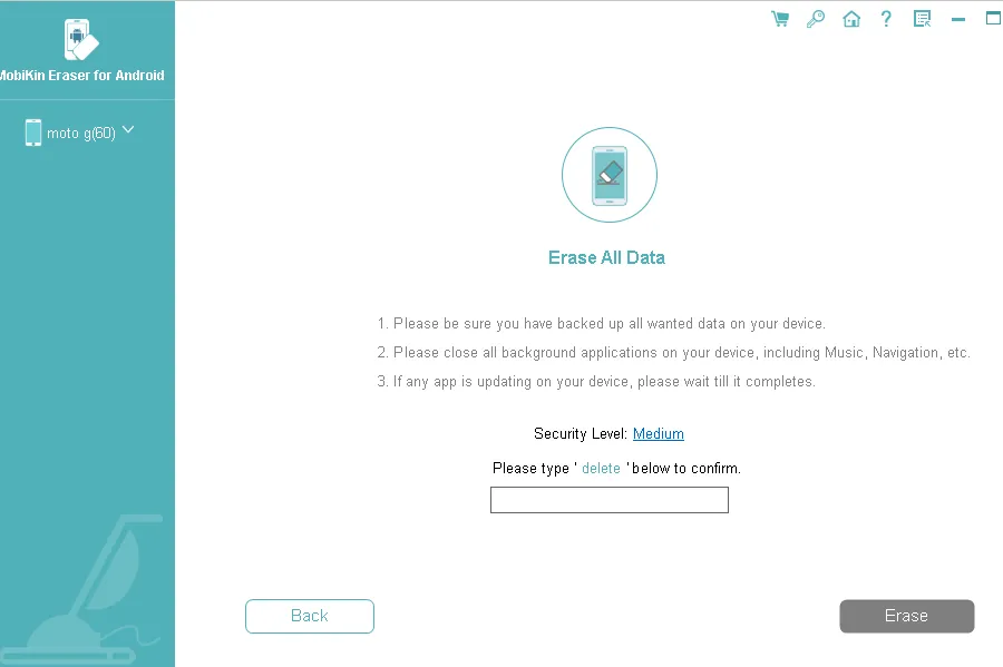 Mobikin Eraser for Android