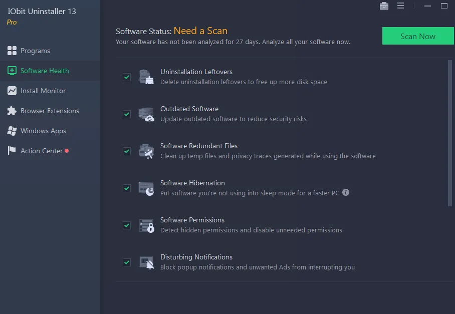 Iobit Uninstaller 13
