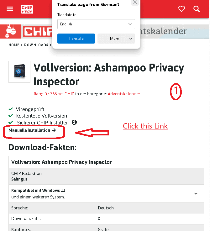 Full version: Ashampoo Privacy Inspector