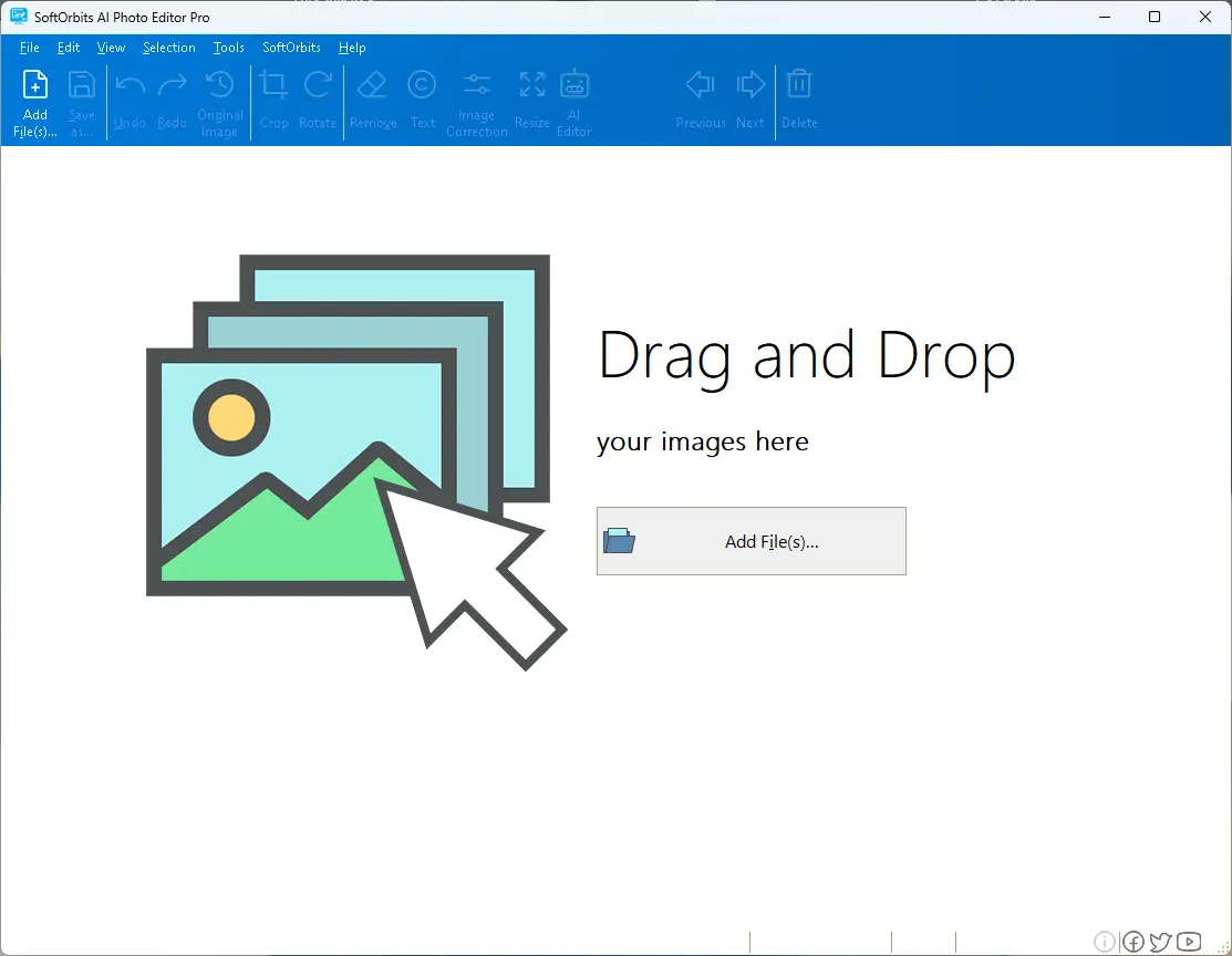 SoftOrbits-AI-Photo-Editor-UI-Main-Window.webp
